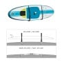 Kit porta sup o porta passerella Delux in inox 230x115mm Per tubi Ø 20/28mm OS4236500-28%