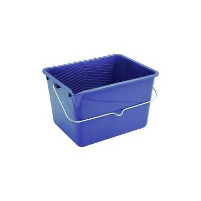 Secchio in polipropilene per vernice in plastica blu 12lt 478COL988-15%