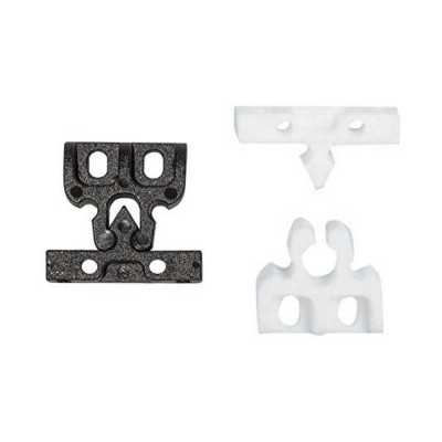Fermaporta antine a scatto in plastica bianca N60341500078B-5%
