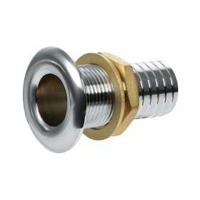 Thru hull chromed brass Thread 1in Pipe 30mm N42038201701