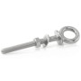 Golfare maschio a vite Inox con perno e occhio 10x100mm N61542100116-0%