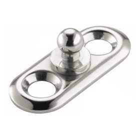 Chromed brass Tenax button Plate male N20543002723