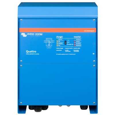 Victron Quattro 12/5000/220-100-100 Inverter 12V 5000W con caricabatterie 12V 220A UF67437V-26%