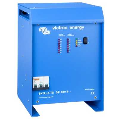 Victron Skylla-TG 24/100 3 fasi Caricabatterie 24V 100A 2 Uscite 100A + 4A banco batterie 500/1000Ah UF64908T-26%