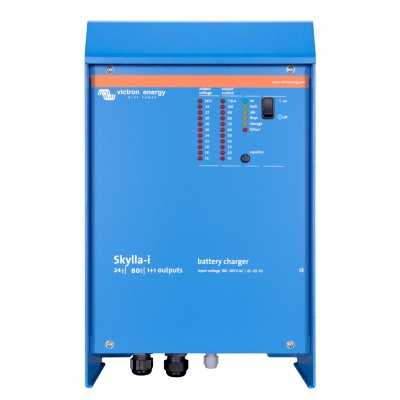 Victron Skylla-i 24/80/2 Caricabatterie 24V 80A 2OUT 80A + 4A Banco batterie 400/800Ah UF68896K-25%