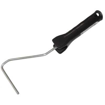 Rotergo paint roller frame 36cm Handle 6mm for 10-12cm rollers N714478COL983