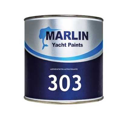 Marlin 303 Antifouling with High Copper Content Sky Blue 0.75lt 461COL464