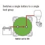 Maxi 350A 48V Battery Switch ON/OFF 2000A Starting point TRL0609003