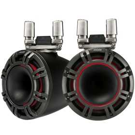 Kicker KMTC94 Coppia Altoparlanti a torretta-horn HLCD LED 9" 600W Nero IDKMTC94-10%