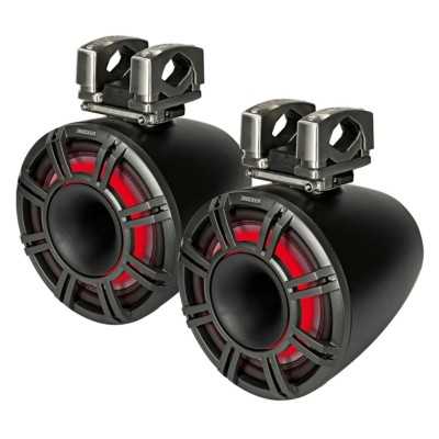 Kicker KMTC114 Coppia Altoparlanti a torretta-horn HLCD LED 11" 600W Nero IDKMTC114-10%