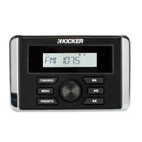 Kicker KMC3 Marine Multimedia Receiver Gauge Style 4 channels Rectangular IDKMC3