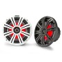 Kicker KM84L Coppia Altoparlanti Coassiali LED 8" 300W 4Ohm 92dB IDKM84L-10%