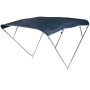 Tendalino Bimini Depth 4 Archi Alto Inox 188x200/210xh140cm P250cm Blu Navy OS4692121-28%