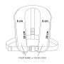 VSG SKIPPER 150N LIGHT self inflating life jacket ISO12402-3 Adult size N91455004295