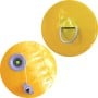 Boa segnaletica cilindrica da regata gonfiabile in PVC Giallo Ø100x150cm MT3821230-20%