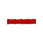 Armare Square Line 8 strand braid in Red Polyester Ø12mm 100m Roll