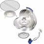 MAGMA stainless steel gas barbecue 381mm OS4851101