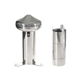 Stainless Steel Chain Boy chain distributor Base 150mm head 170mm h325-475mm MT1135520