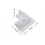 7 angular supports set for mounting photovoltaic panel on Camper Van Boat N151331550202