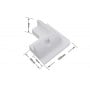 Set 4 supporti angolari in ABS per pannelli fotovoltaici su Camper Barca N52331550200-0%