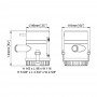 Marco UP1500 Elettropompa ad immersione 24V 5A Portata 95l/min MC16014013-10%
