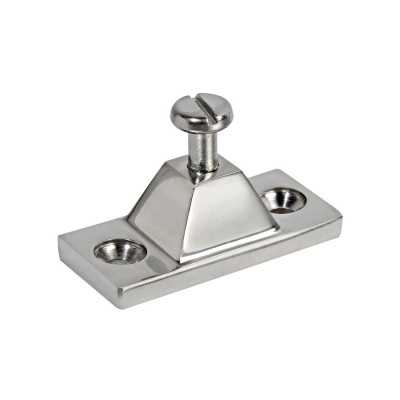 Stainless steel Bulkhead mount support AISI316 49x22x5mm N120412028005