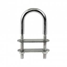 Cavallotto ad U inox 105mm filettato Ø8xh60mm Interasse 35mm N61842700264-40%