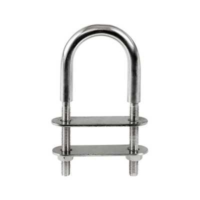 Cavallotto ad U inox 105mm filettato Ø8xh60mm Interasse 35mm N61842700264-40%