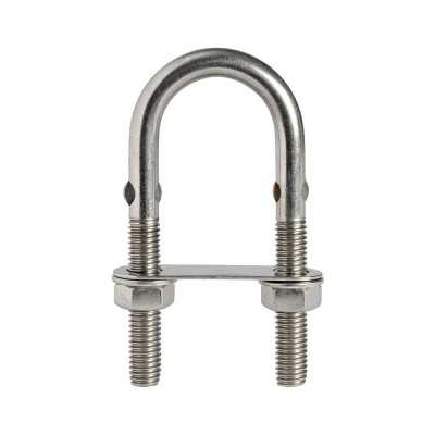 AISI304 U-bolt 60mm Ø4xh30mm thread 30mm wheelbase N61842700269