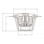 BRAVO VA 2005 inflation valve for inflatble boats 62xh47mm MT2915605
