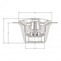 Valvola gonfiaggio BRAVO VA 2005 per battelli pneumatici 62xh47mm MT2915605-5%