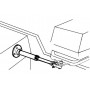 Ultraflex S40SS ball joint flange with Stainless Steel tube UT41552Z