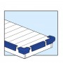 JF3 White angular Dock Guard 25+25xh6cm for jetty sides and boats MT3800403