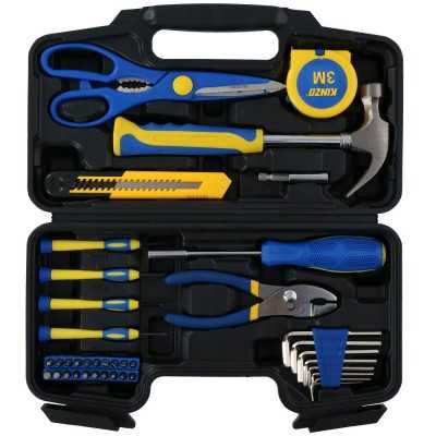 39-piece tool set in plastic Kinzo household case N63044600019