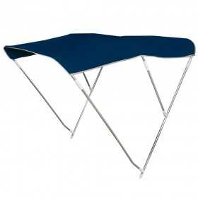 Navy Blue High Folding 3 Bow Bimini 200/210xh140cm D180cm OS4690953