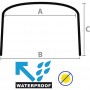 Tendalino Pieghevole Bianco 3 Archi 185/195xh110cm P180cm OS4690822-18%
