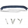 Tendalino Pieghevole Blu Navy 3 Archi 220/230xh110cm P180cm OS4690834-18%