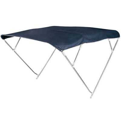 Capottina parasole blu navy Bimini Depth 4 archi 205/215xh140cm P250cm OS4691816-18%
