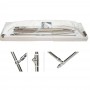 Tendalino TESSILMARE Shade Master Bianco 3 Archi Inox 180/190xh151cm P180cm OS4691503-28%