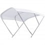 Tendalino TESSILMARE Shade Master Bianco 3 Archi Inox 240/250xh220cm P180cm OS4691506-28%