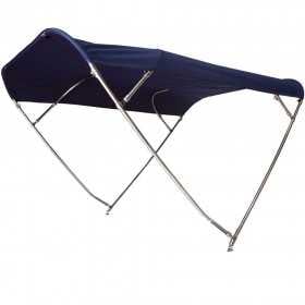 Shade Master Inox Depth 4-Arch Navy Blue Bimini 240/250x255xh140cm OS4691513