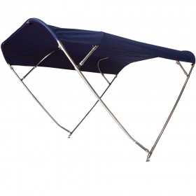 Shade Master Inox Depth 4-Arch Navy Blue Bimini 260/270x255xh140cm OS4691514