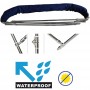 Shade Master Inox Depth 4-Arch Navy Blue Bimini 260/270x255xh140cm OS4691514