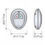 Quick RRC P02+ Trasmettitore radio tascabile Salpa Ancora 2 canali 869MHz QP02-25%