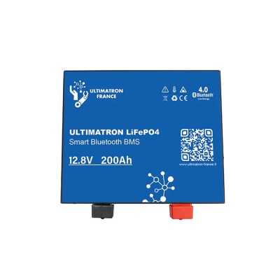 Ultimatron LiFePO4 12V 200Ah ULM-12-200 METAL Lithium Battery BMS Smart Bluetooth 2560Wh N51120017411