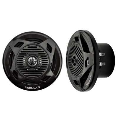 Coppia di casse nere a doppio cono 5.25 2x40W OS2974106-18%