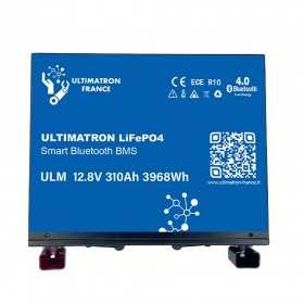 Ultimatron LiFePO4 12V 310Ah ULM-12-310 METAL Lithium Battery BMS 3968Wh ULULM12310