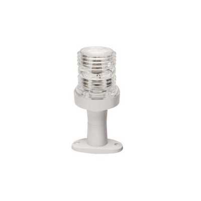 Thin-Base 12V mast head light h124mm up to 12m White MT2113335