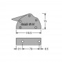 Stopper Antal Cam 611 Cima Ø6-11mm Singolo MT3703010-20%