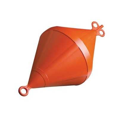 Gavitello biconico 11 Lt D280xH640mm Arancione LZ43429-5%